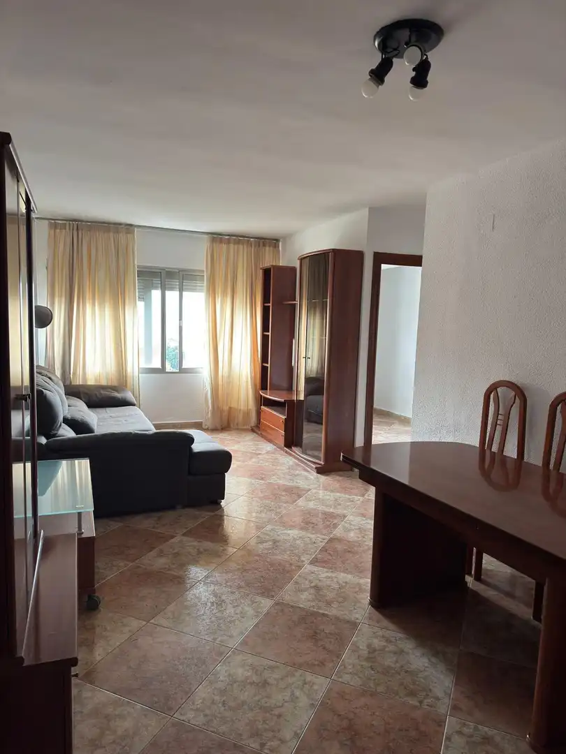 Sala de estar de Piso en venta en Málaga