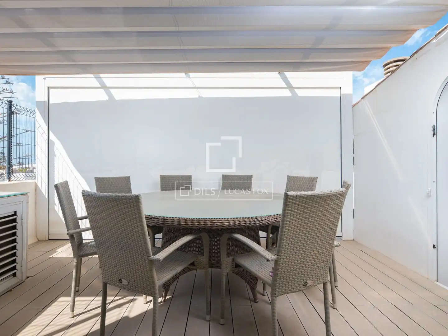 Terrace of Flat for sale in Santa Eulària des Riu  with Air Conditioner and Furnished