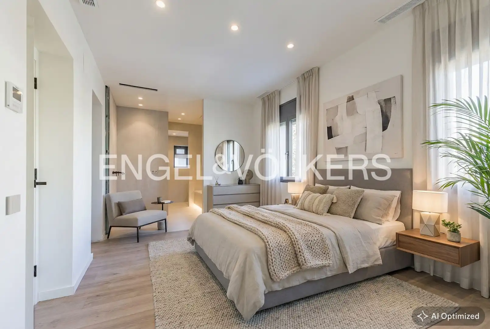 Habitación de Casa o chalet en venta en Sant Cugat del Vallès con Calefacción, Jardín privado y Parquet