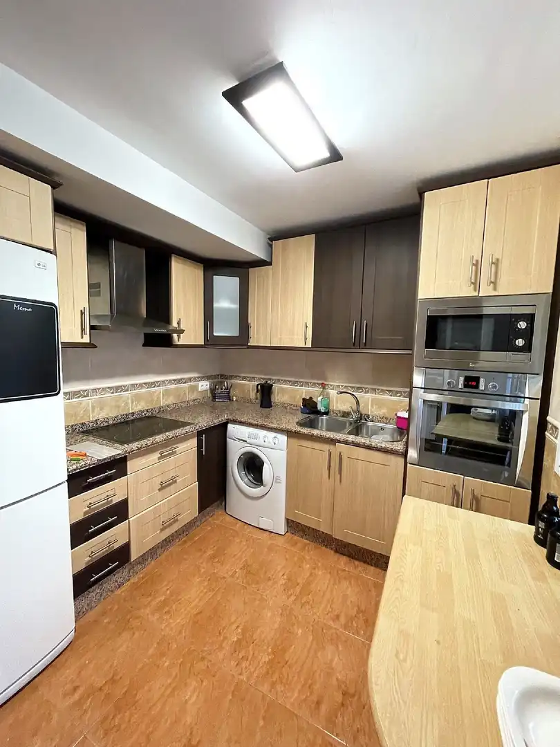 Cocina de Piso de alquiler en Plasencia con Amueblado