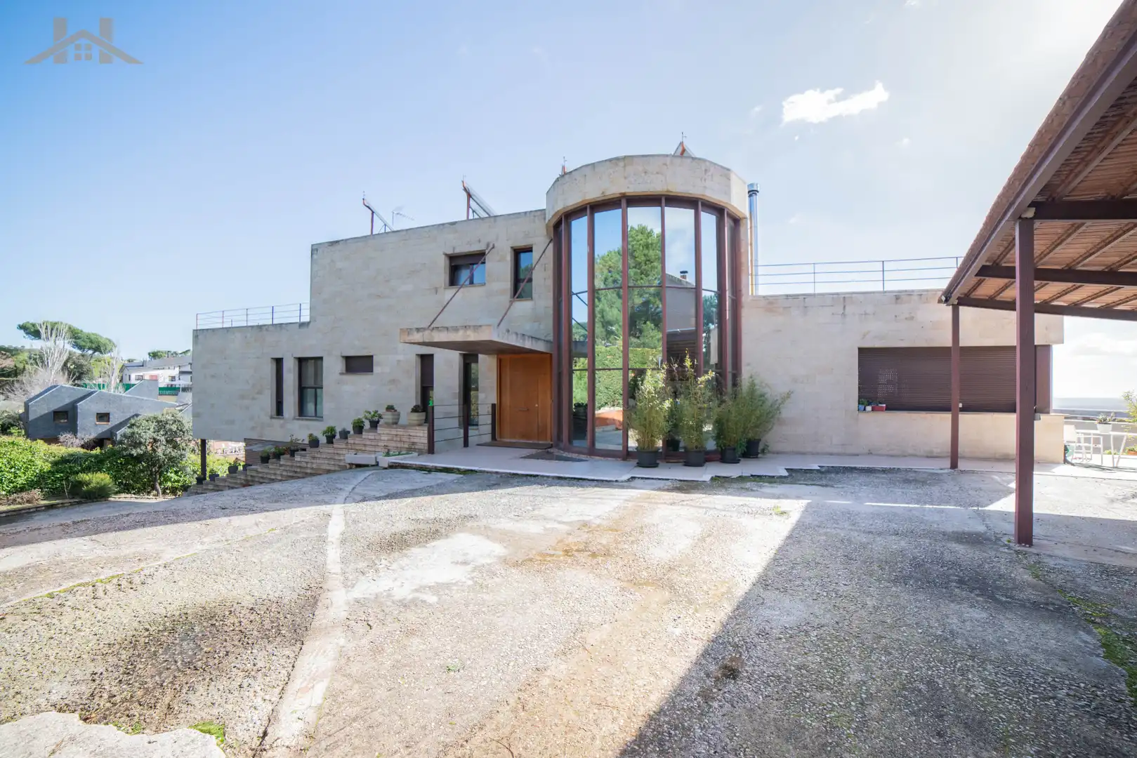 Exterior view of Houses for sale in Torrelodones  with Air Conditioner, Heating and Private garden