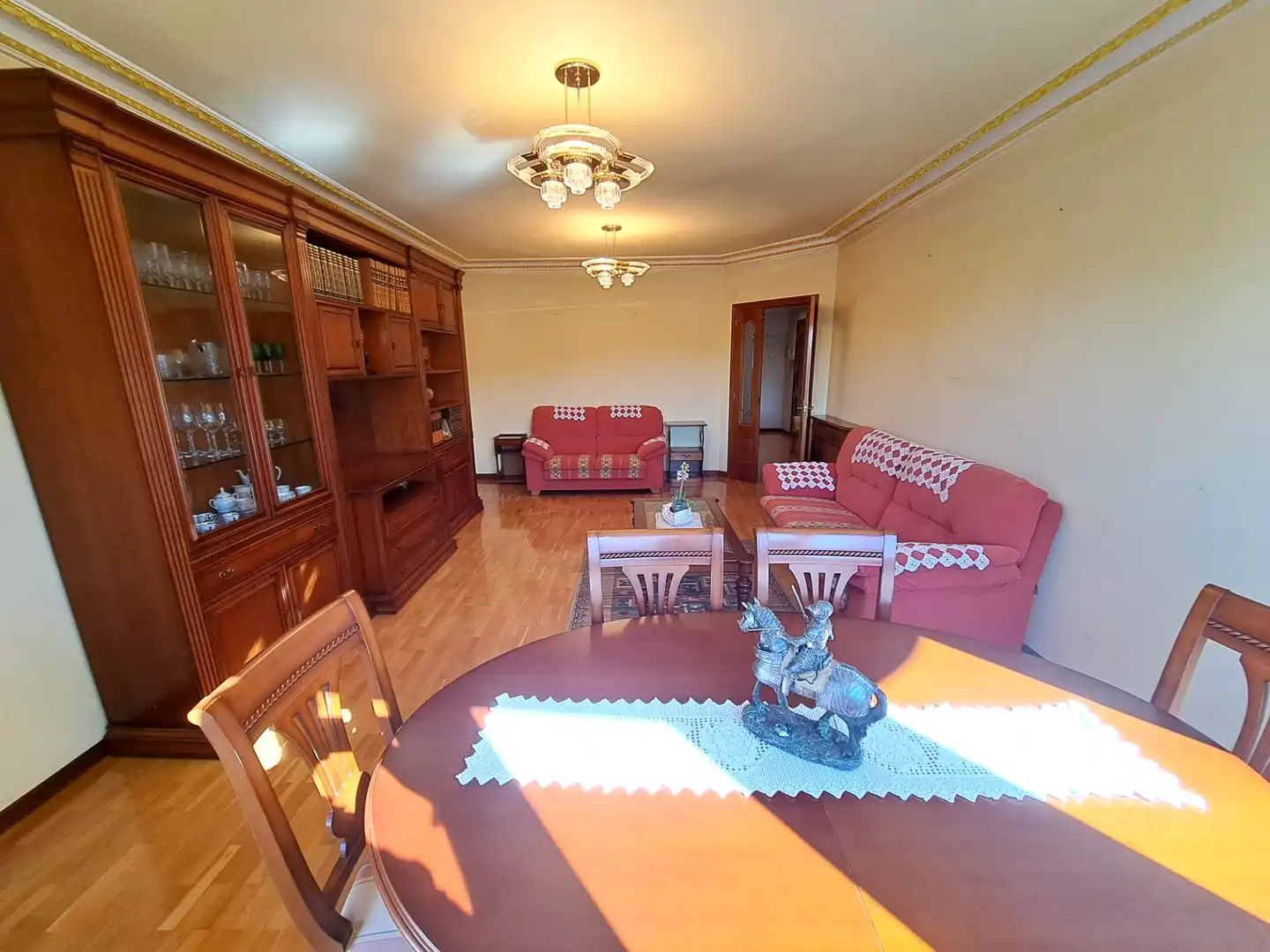 Living room of Flat for sale in Haro  with Heating, Storage room and Furnished