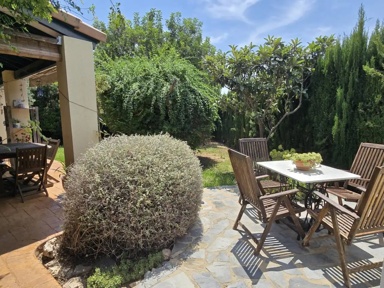 Garden of Houses for rent in Riba-roja de Túria  with Air Conditioner, Heating and Private garden