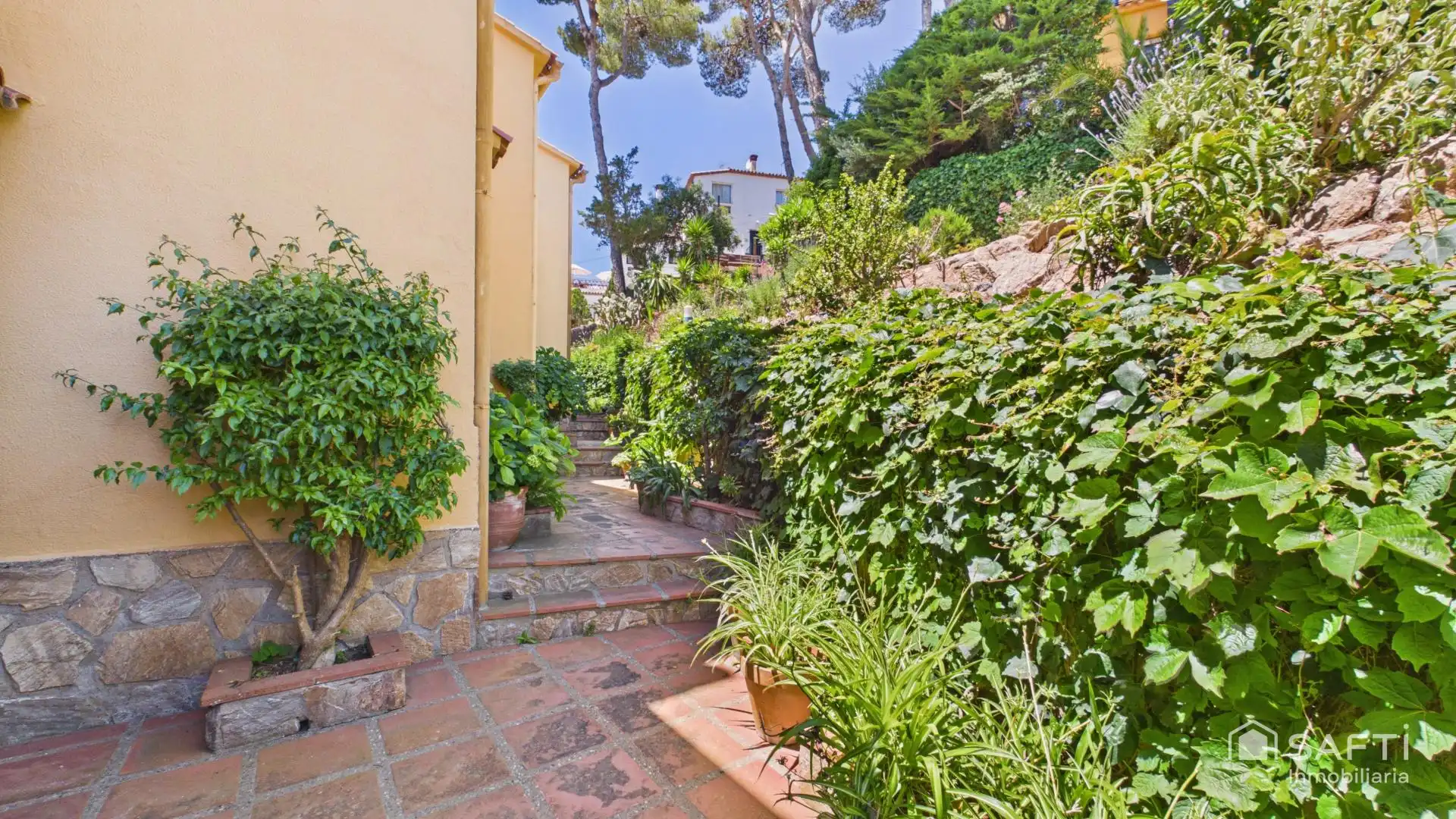 Garden of Detached homes for sale in Palafrugell  with Air Conditioner, Heating and Terrace