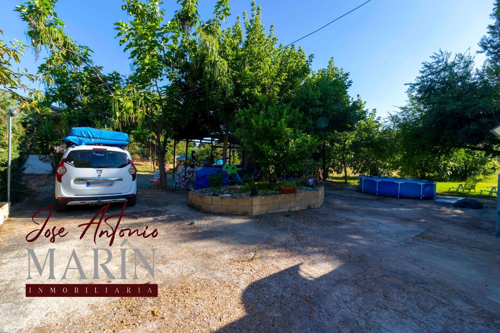 Garden of House or chalet for sale in Badajoz Capital  with Air Conditioner, Private garden and Swimming Pool