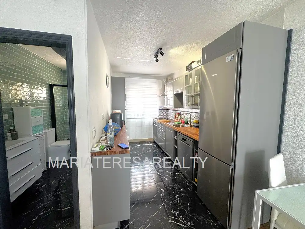 Cocina de Planta baja en venta en Los Alcázares con Aire acondicionado, Terraza y Amueblado