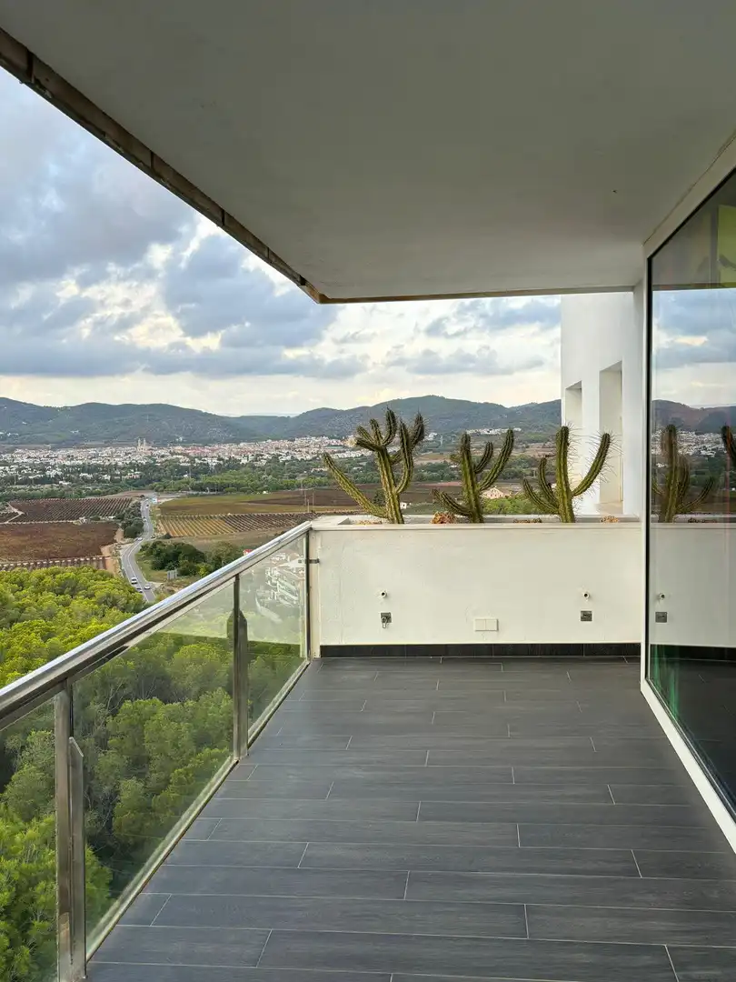 Terrace of Flat for sale in Sitges  with Air Conditioner, Heating and Private garden