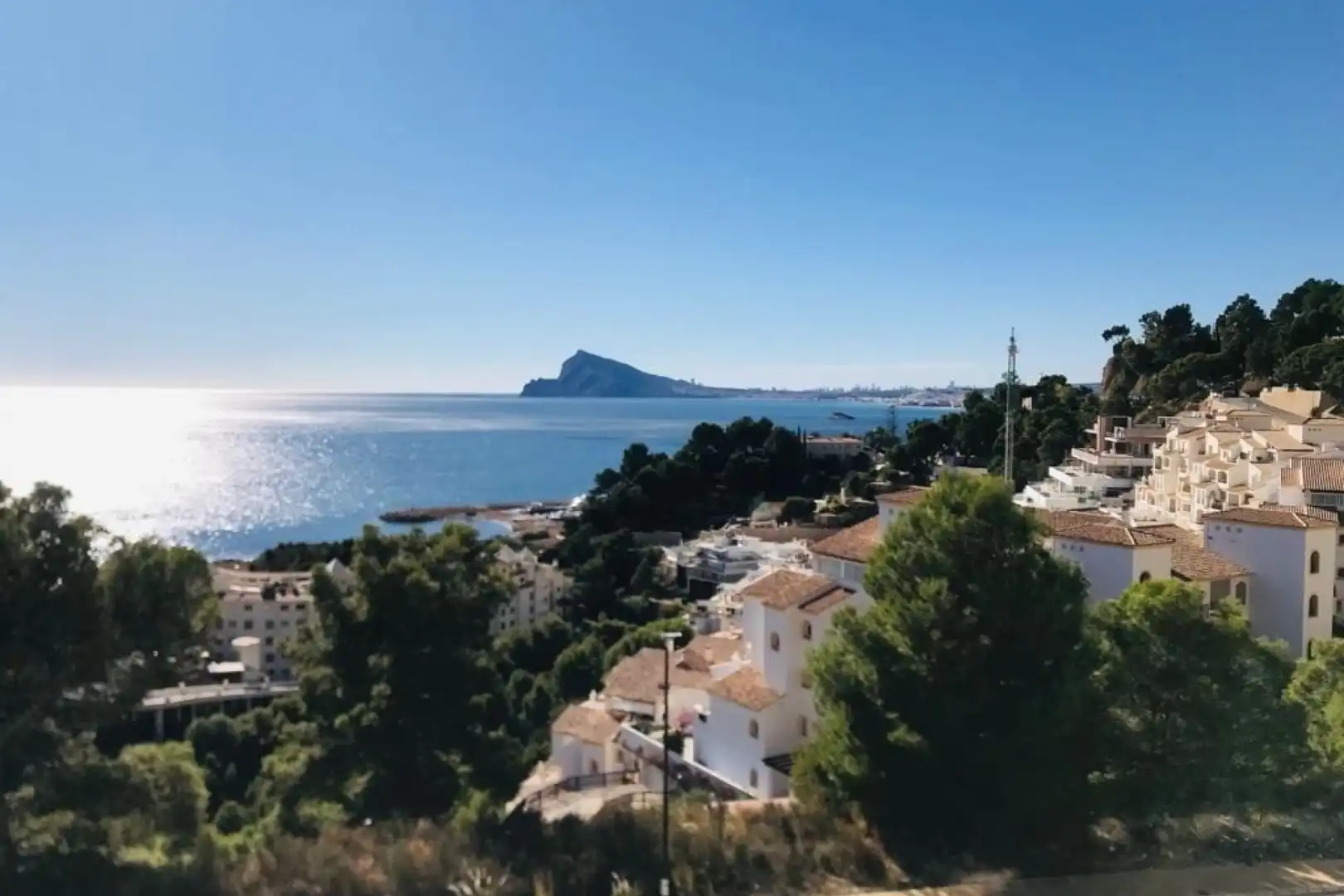 Vista exterior de Pis de lloguer en Altea amb Terrassa, Piscina i Piscina comunitària