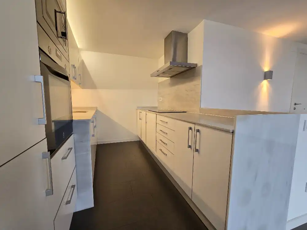 Cocina de Dúplex de alquiler en Moià con Calefacción, Jardín privado y Terraza