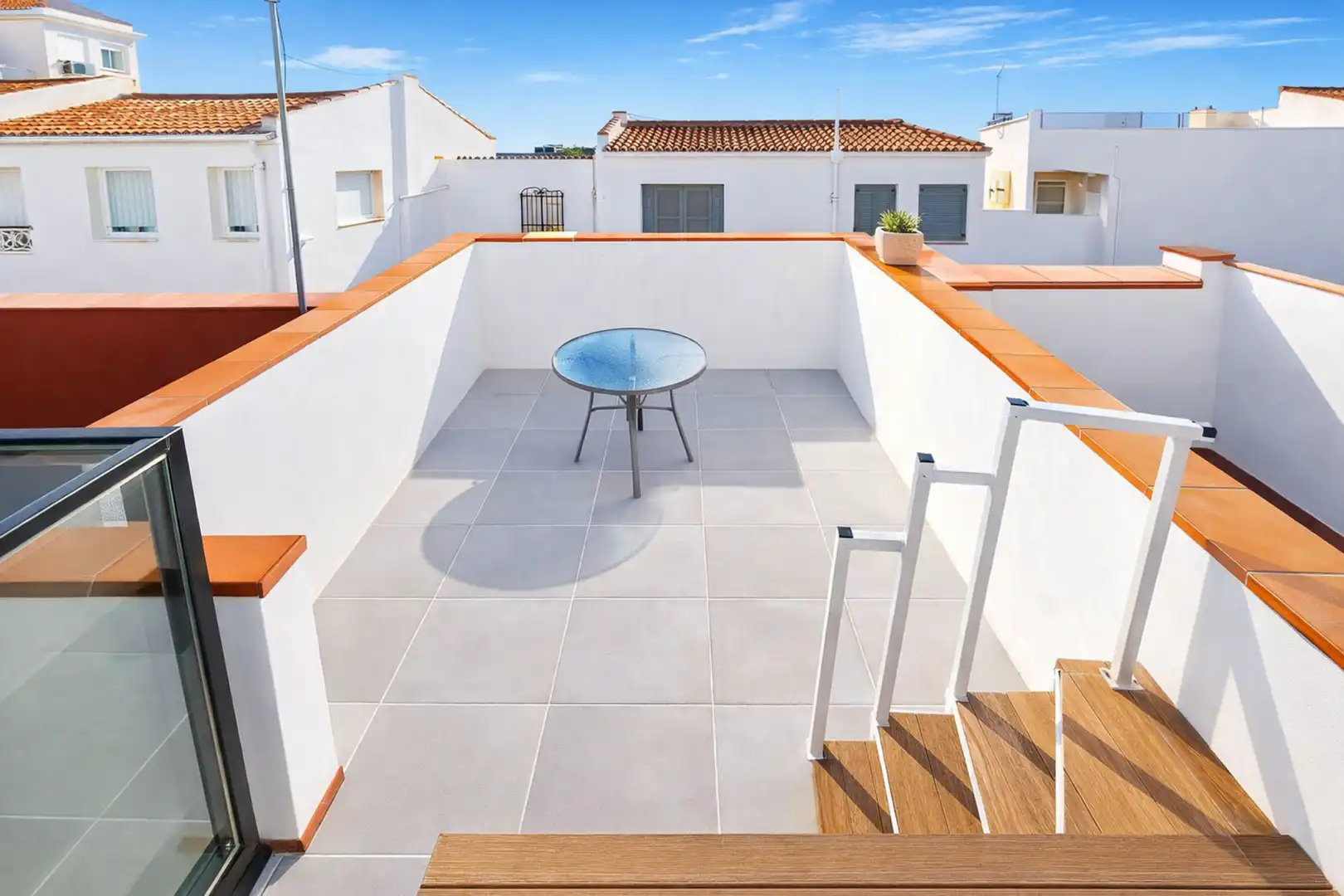 Terrassa de Casa adosada en venda en Manilva amb Aire condicionat, Terrassa i Piscina
