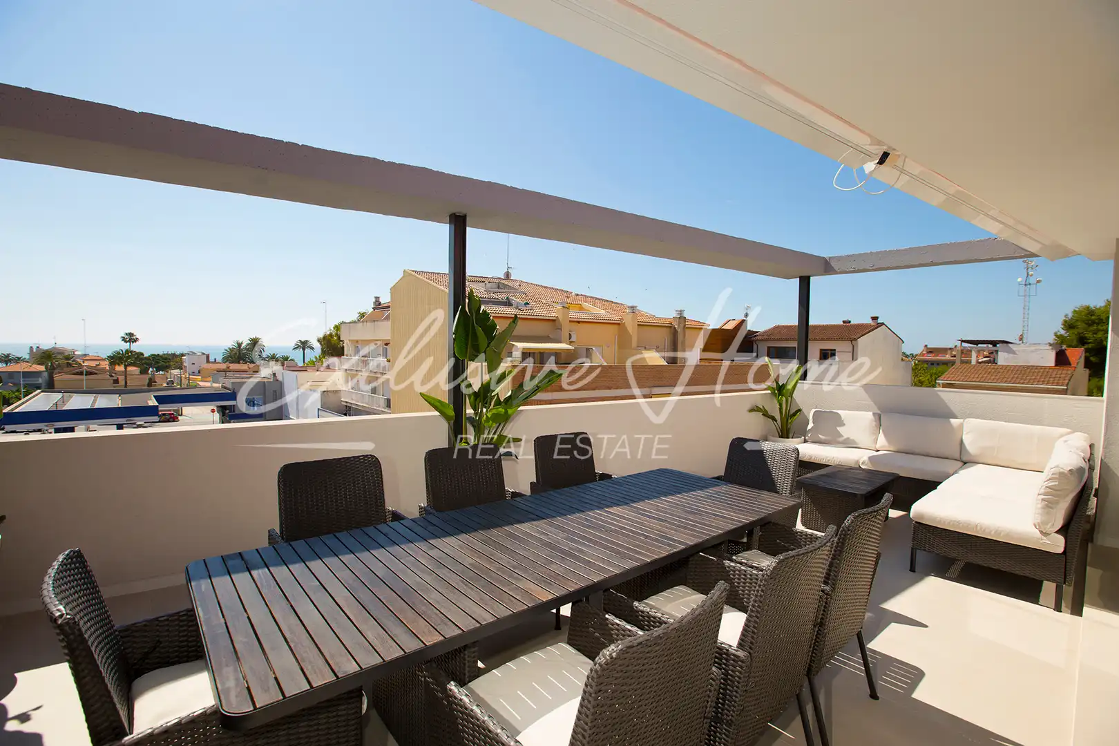 Terraza de Ático en venta en Peñíscola / Peníscola con Aire acondicionado, Calefacción y Parquet