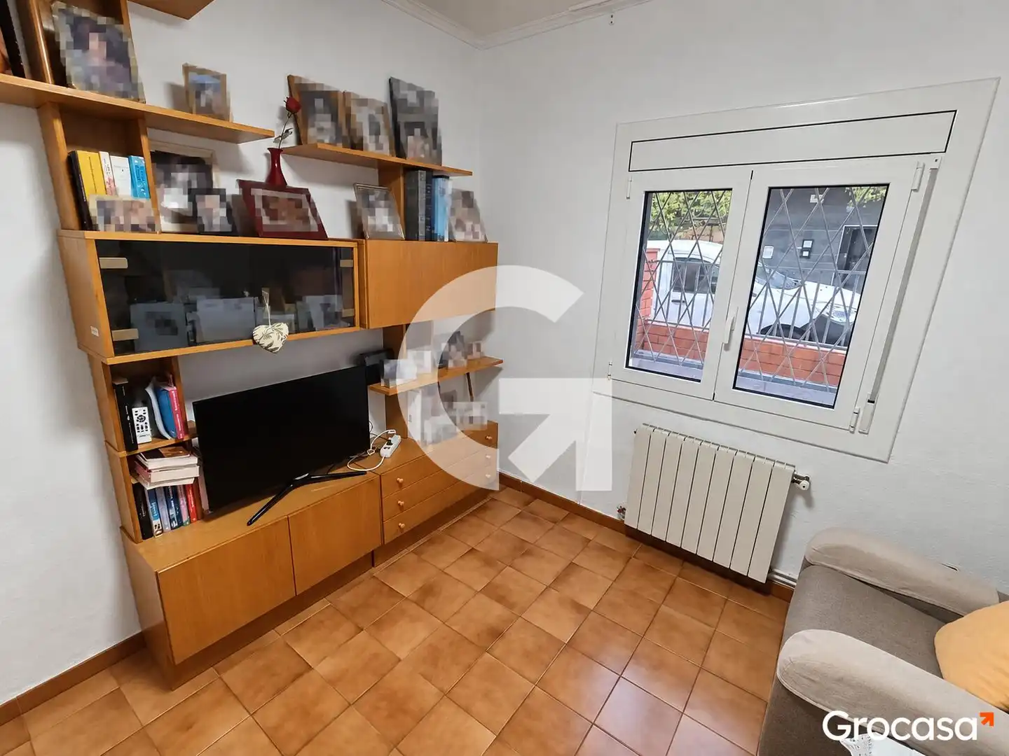 Sala d'estar de Pis en venda en Sant Vicenç Dels Horts amb Calefacció, Terrassa i Traster