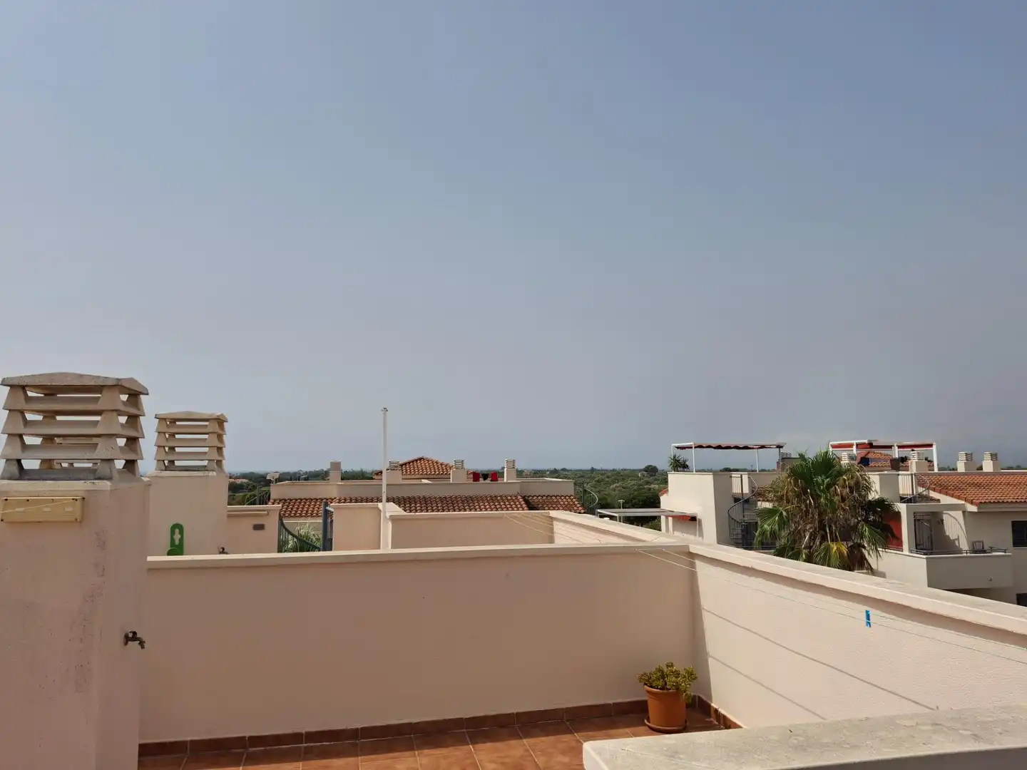 Terrassa de Apartament en venda en Alcalà de Xivert amb Aire condicionat, Jardí privat i Terrassa