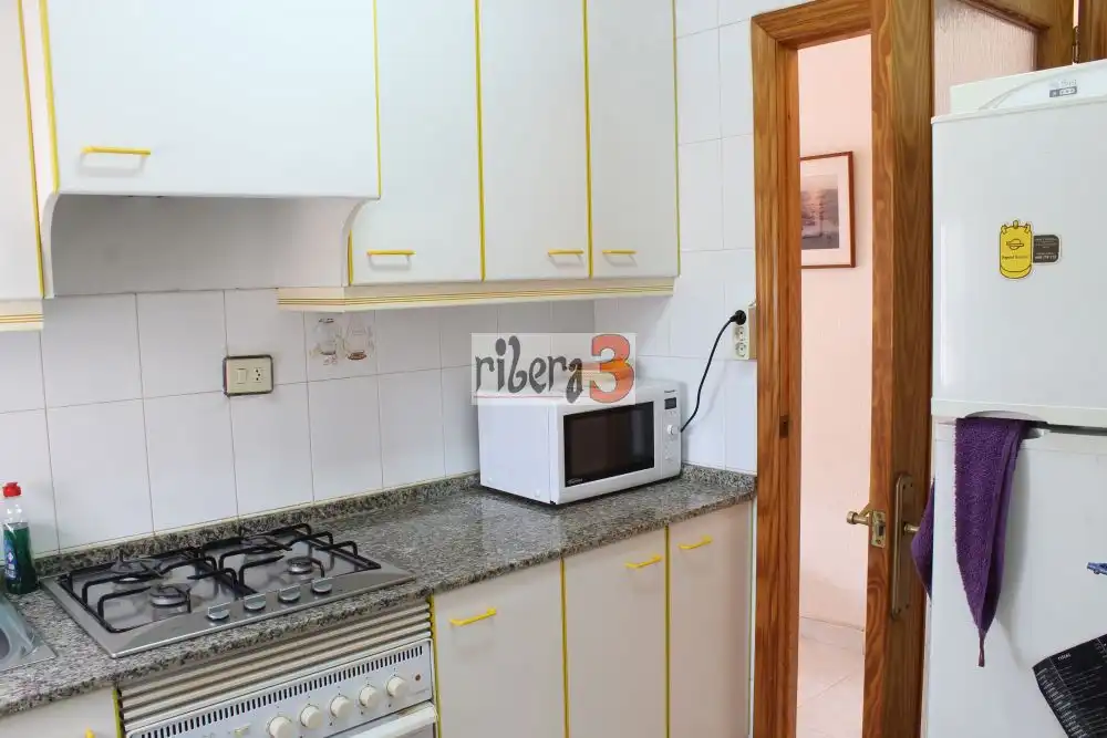 Küche von Wohnung zum Verkauf in San Javier mit Klimaanlage, Terrasse und Balkon