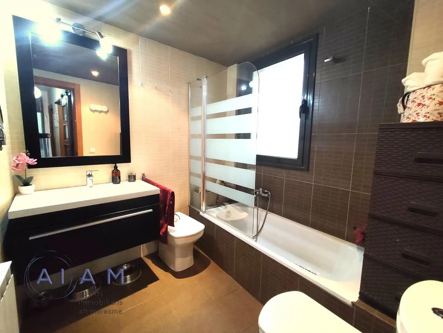Bathroom of Flat for sale in Tordera  with Air Conditioner and Heating