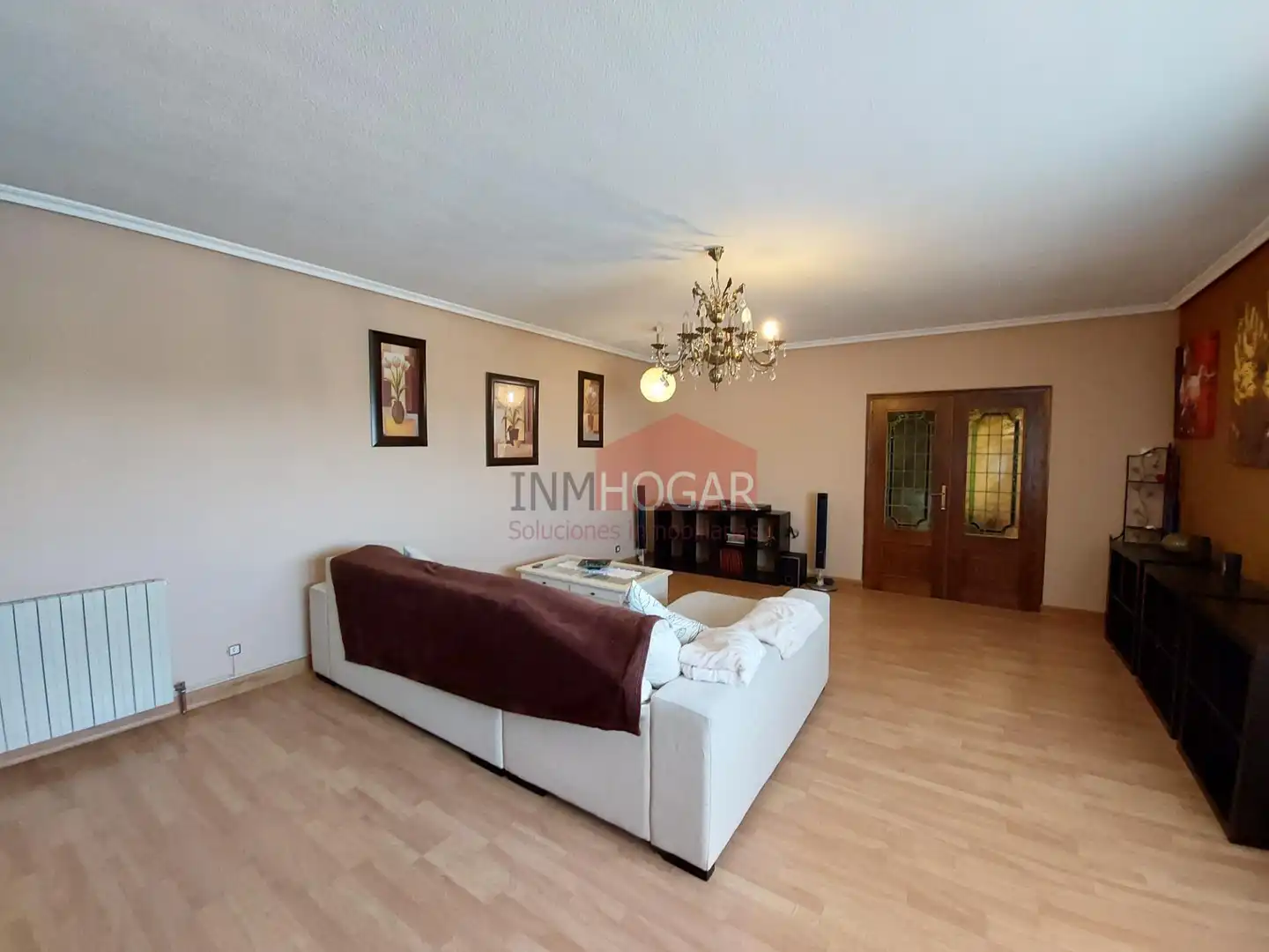 Living room of Houses for sale in Sanchidrián  with Private garden, Parquet flooring and Terrace