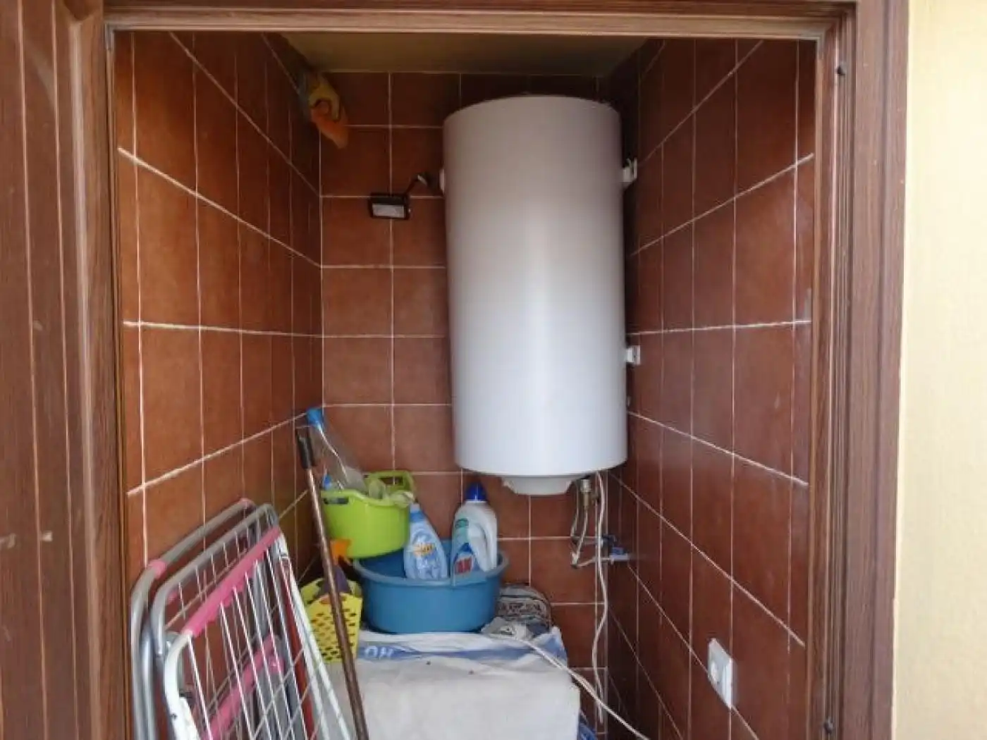 Bany de Casa o xalet en venda en Villanueva del Rosario amb Aire condicionat, Terrassa i Moblat
