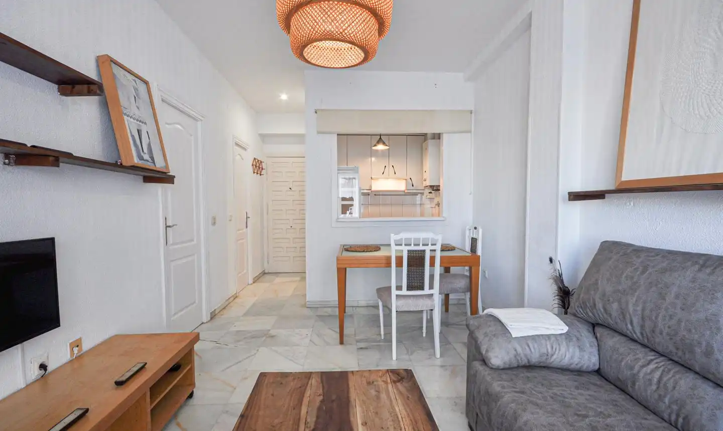 Living room of Ground floor for sale in Rincón de la Victoria  with Terrace and Community pool
