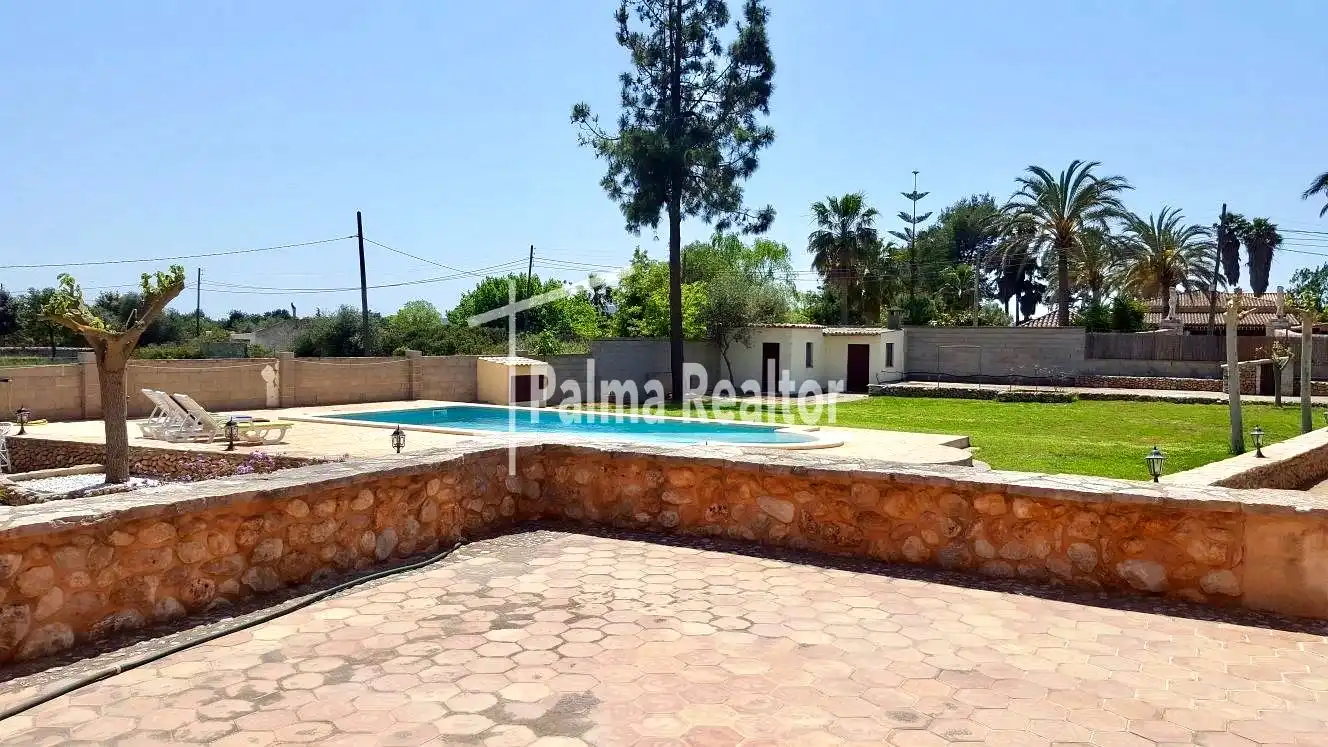 Vista exterior de Finca rústica en venta en Binissalem con Calefacción, Jardín privado y Terraza