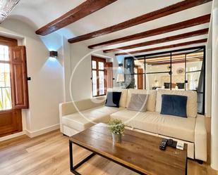 Sala d'estar de Loft en venda en  Valencia Capital amb Calefacció, Moblat i Balcó