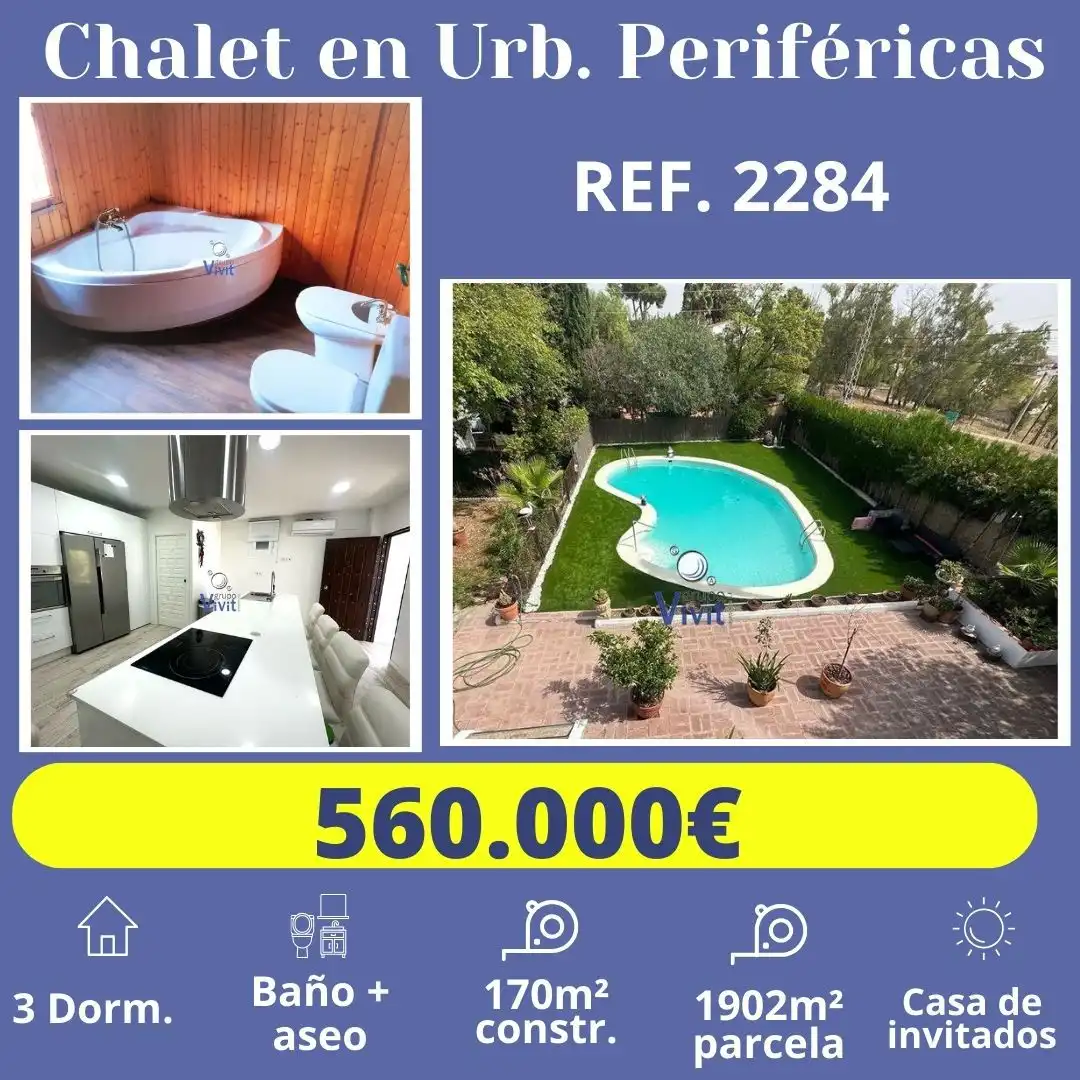 Vista exterior de Casa o chalet en venta en Alcalá de Guadaira con Aire acondicionado, Jardín privado y Piscina