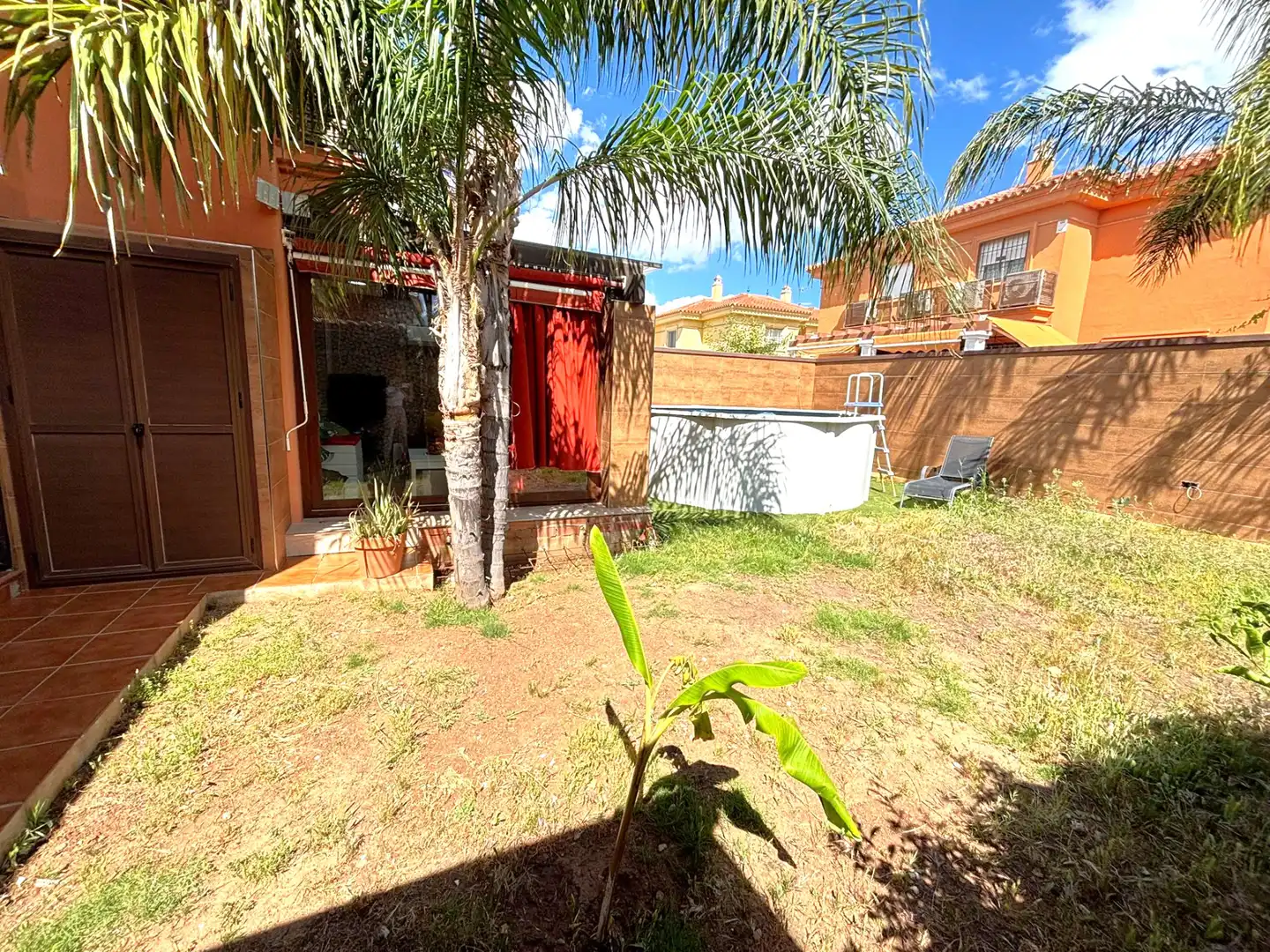 Jardín de Casa adosada en venta en Alhaurín de la Torre con Aire acondicionado, Calefacción y Jardín privado