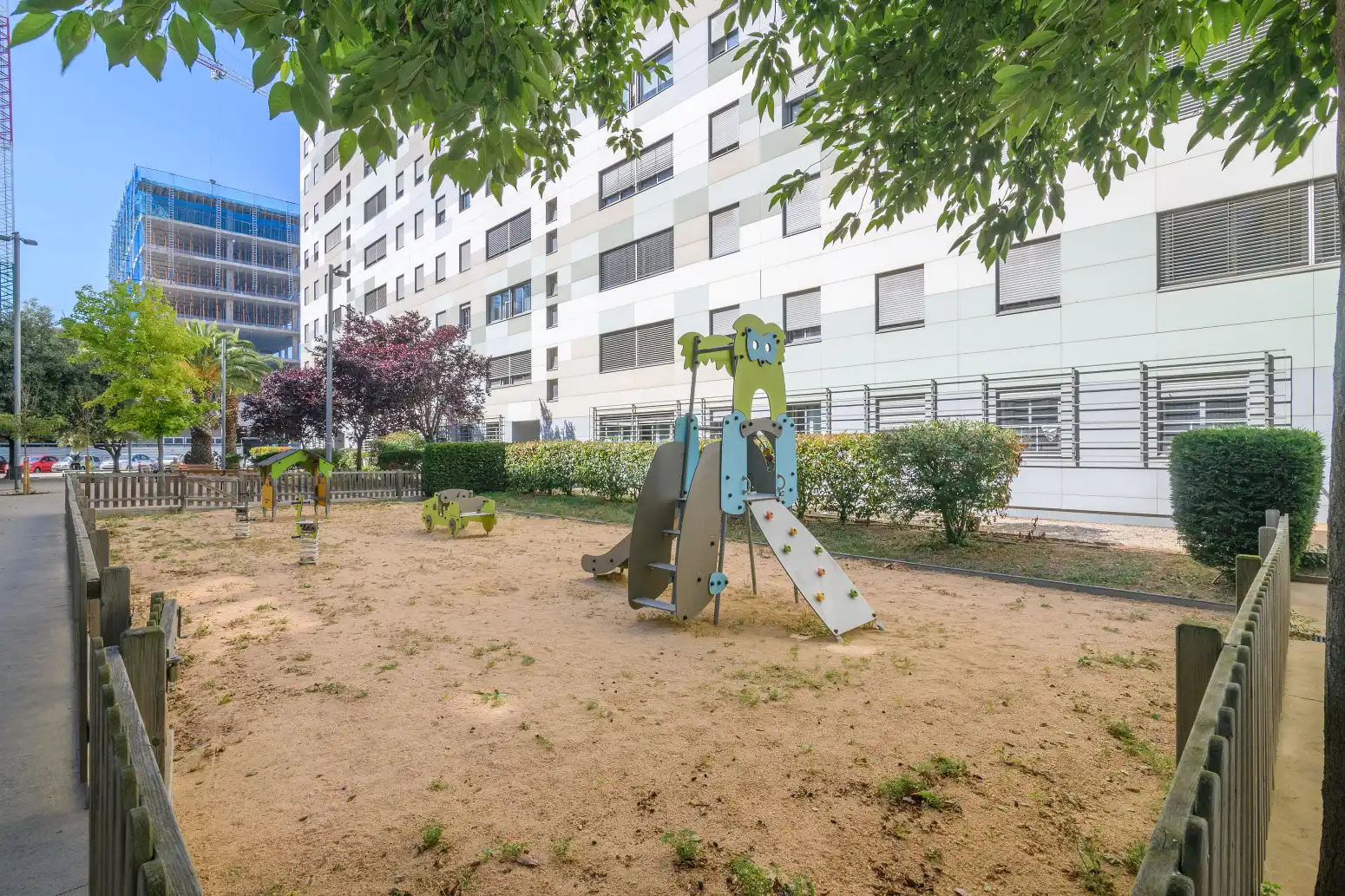 Parking of Flat for sale in Cornellà de Llobregat  with Air Conditioner, Heating and Storage room