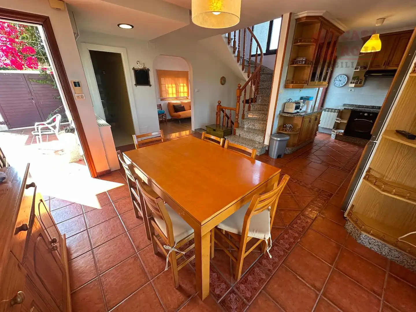Dining room of Houses for sale in Cangas   with Air Conditioner, Heating and Terrace