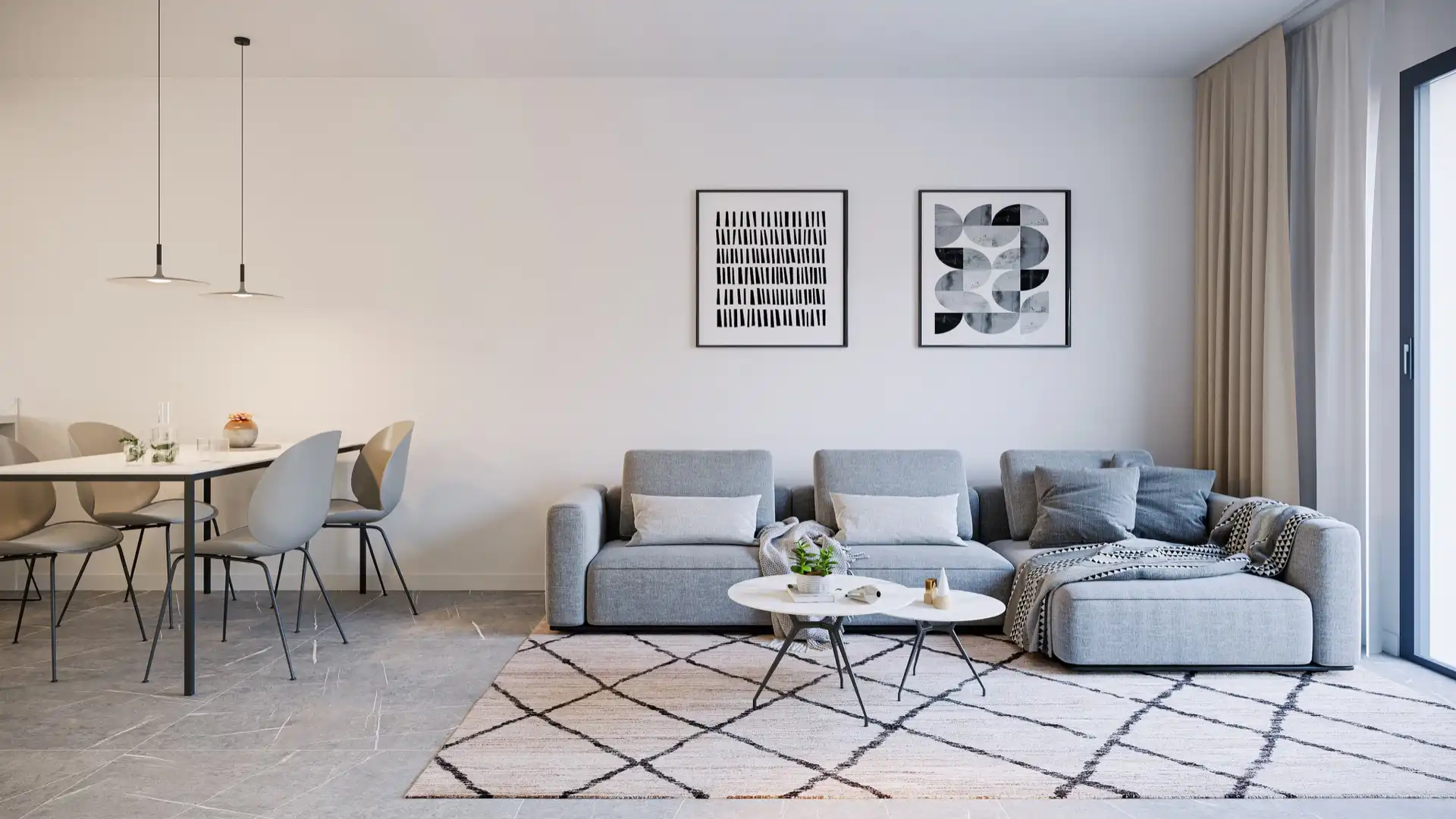 Sala de estar de Casa adosada en venta en Murcia con Aire acondicionado, Jardín privado y Terraza