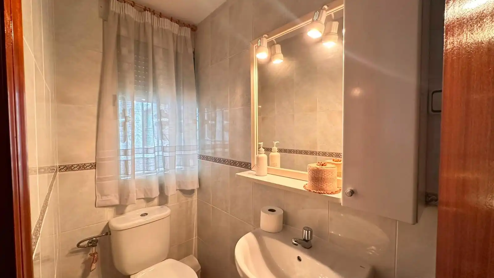 Baño de Casa o chalet en venta en Manuel con Aire acondicionado