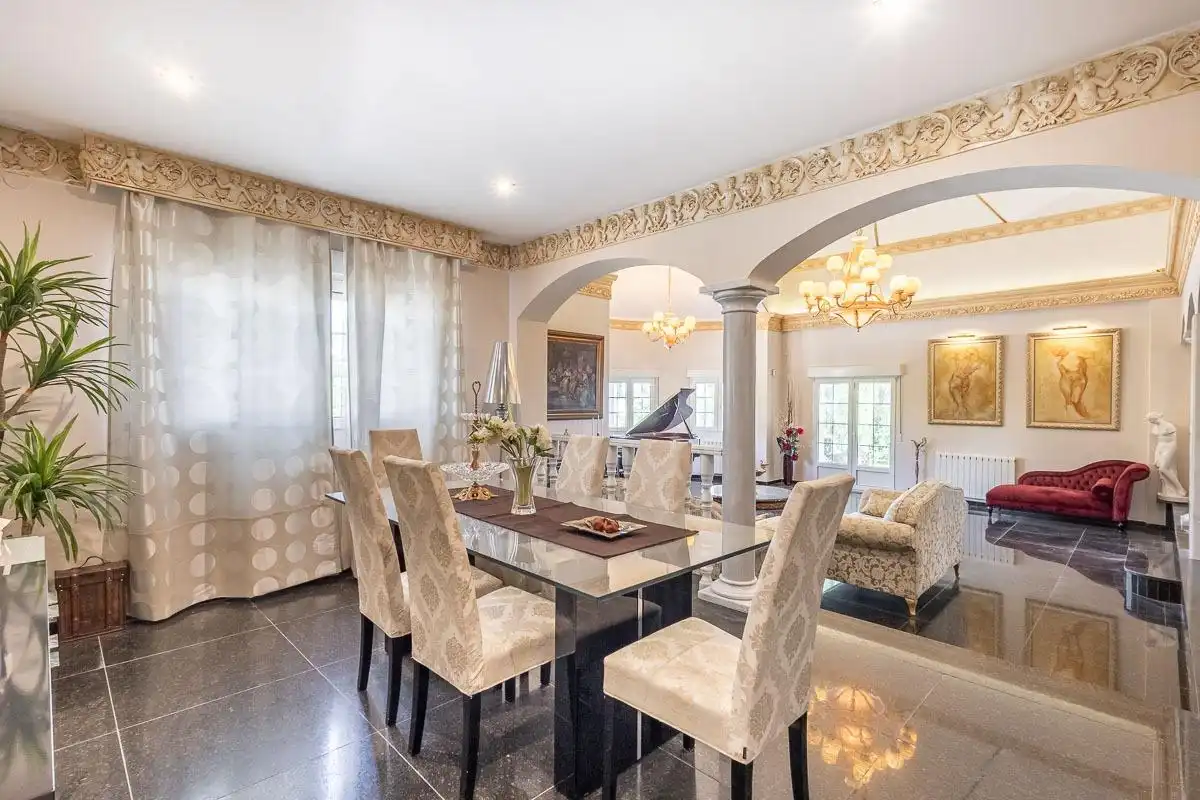 Dining room of Houses for sale in Ogíjares  with Air Conditioner, Heating and Private garden