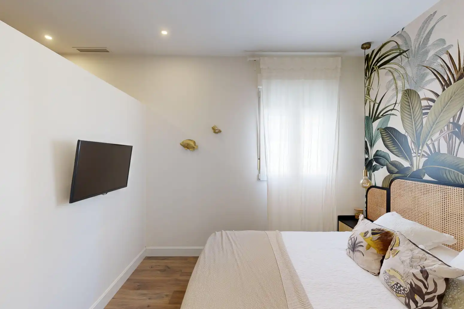 Bedroom of Houses for sale in Cartagena  with Air Conditioner, Parquet flooring and Terrace