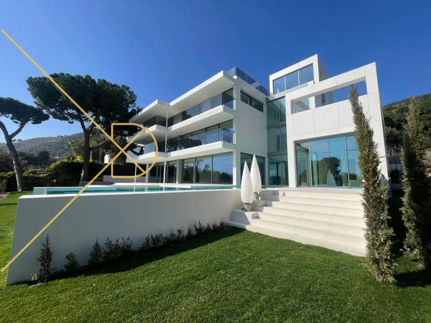Vista exterior de Casa o chalet en venta en Barcelona con Aire acondicionado, Calefacción y Jardín privado