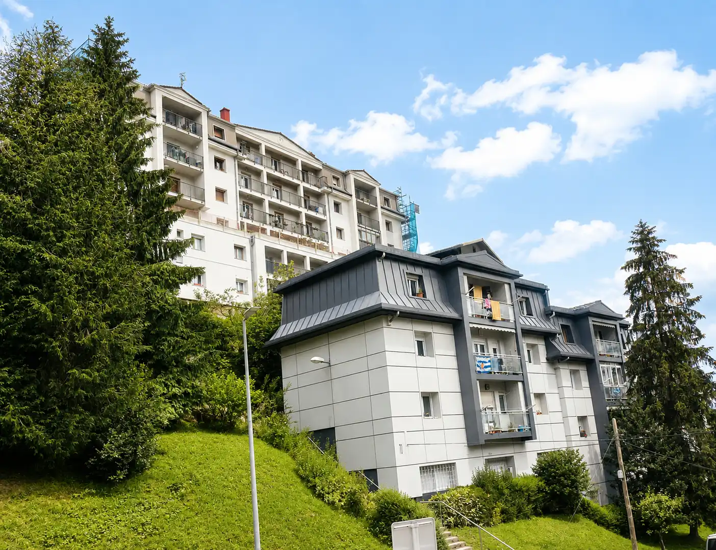 Vista exterior de Piso en venta en Donostia - San Sebastián  con Amueblado y Balcón