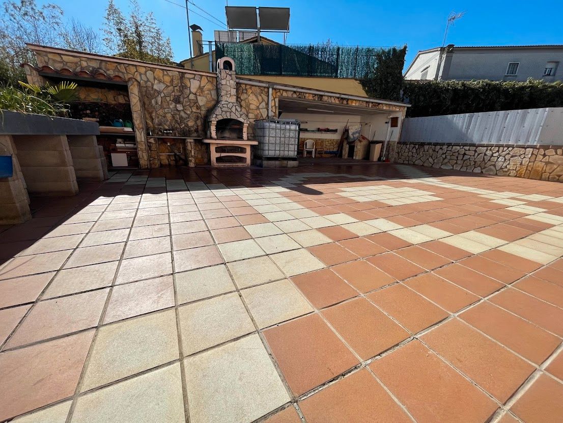 Terraza de Casa o chalet en venta en Maçanet de la Selva con Aire acondicionado, Calefacción y Jardín privado