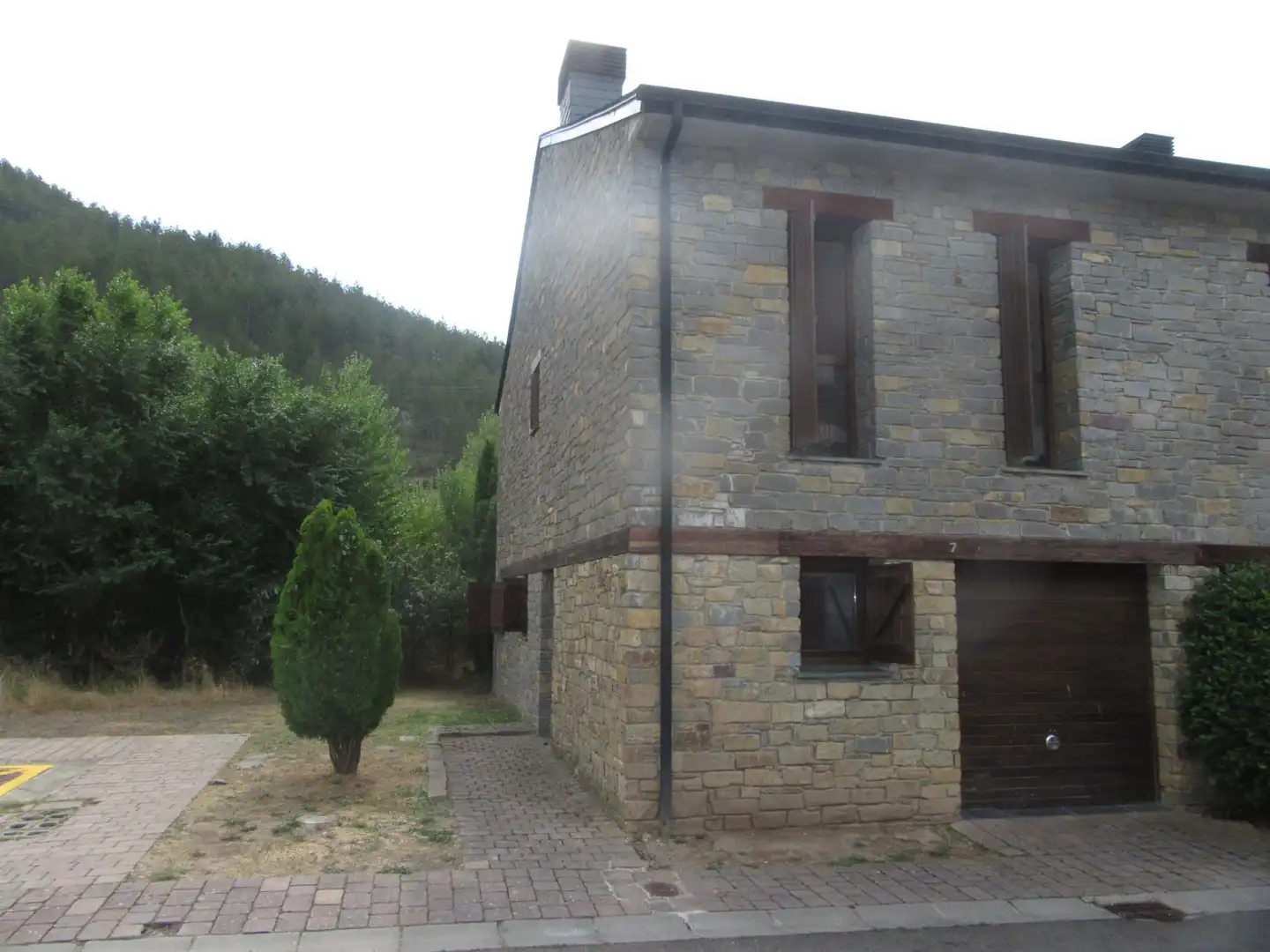 Exterior view of Houses for sale in Castiello de Jaca  with Heating, Private garden and Storage room