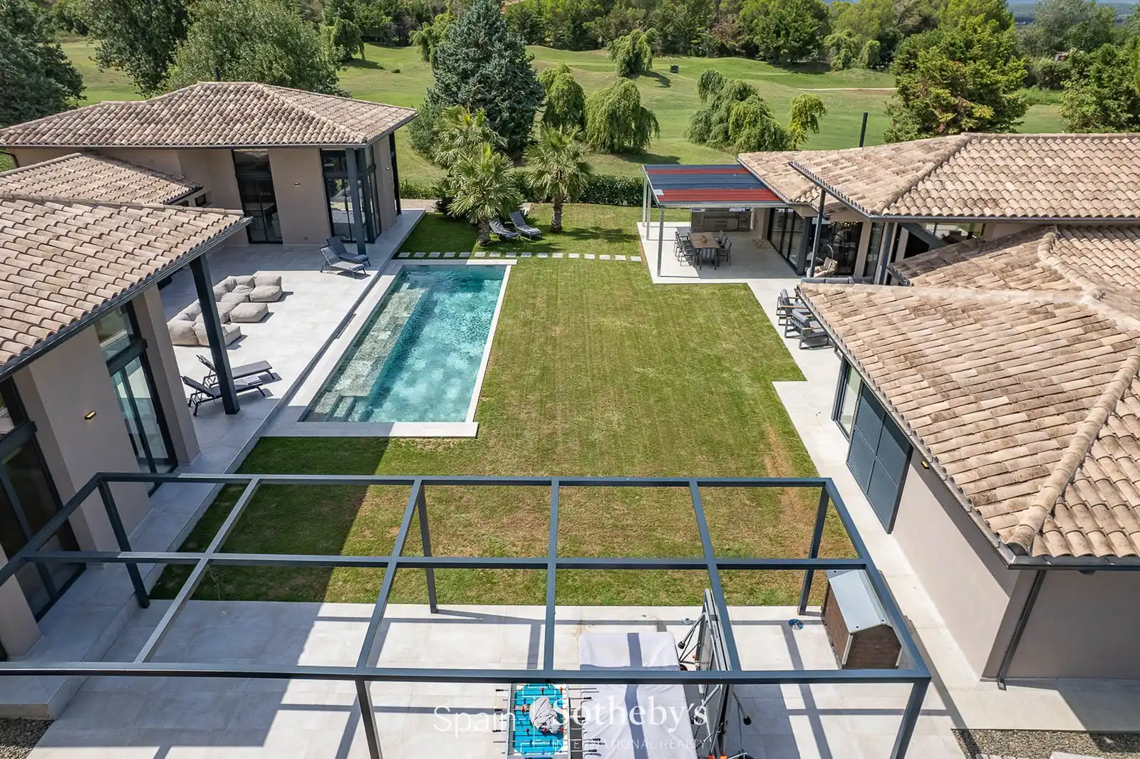 Terrassa de Casa o xalet en venda en Navata amb Aire condicionat, Jardí privat i Terrassa