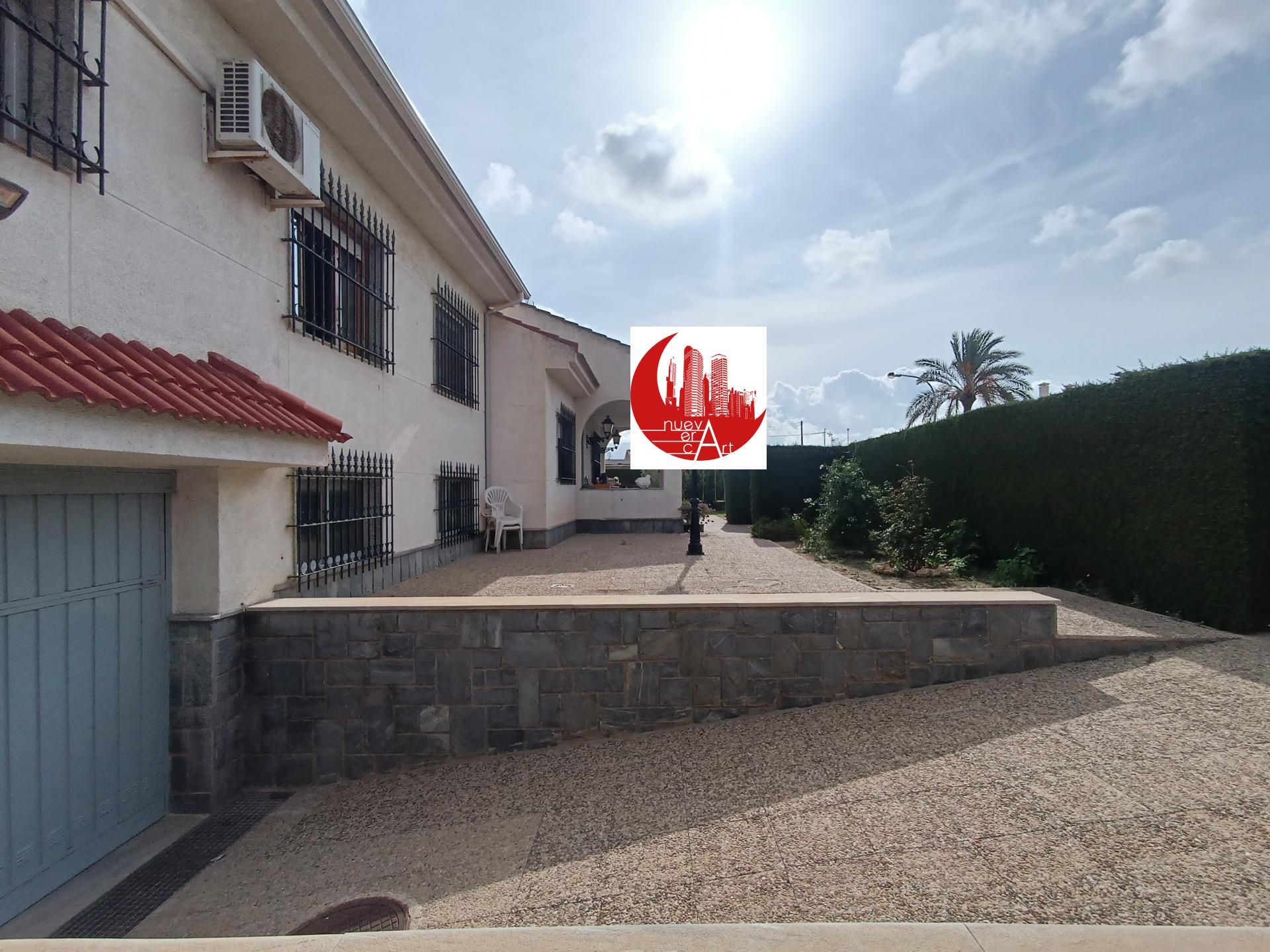 Vista exterior de Casa o chalet en venta en Cartagena con Jardín privado y Terraza