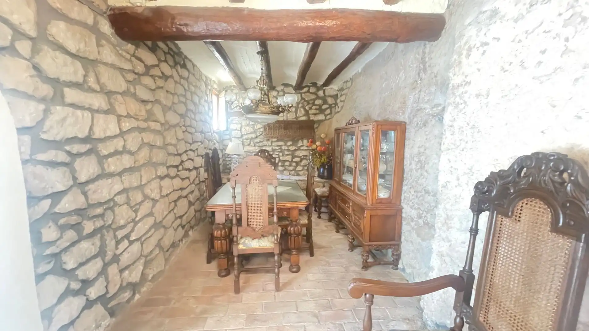 Comedor de Finca rústica en venta en Vallbona de Les Monges con Calefacción, Jardín privado y Trastero