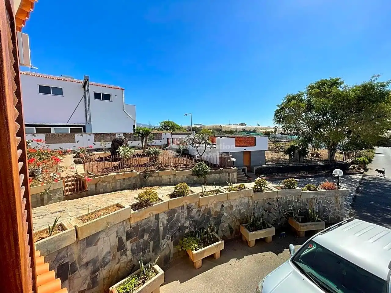 Vista exterior de Casa o chalet en venta en Arona con Jardín privado, Terraza y Piscina