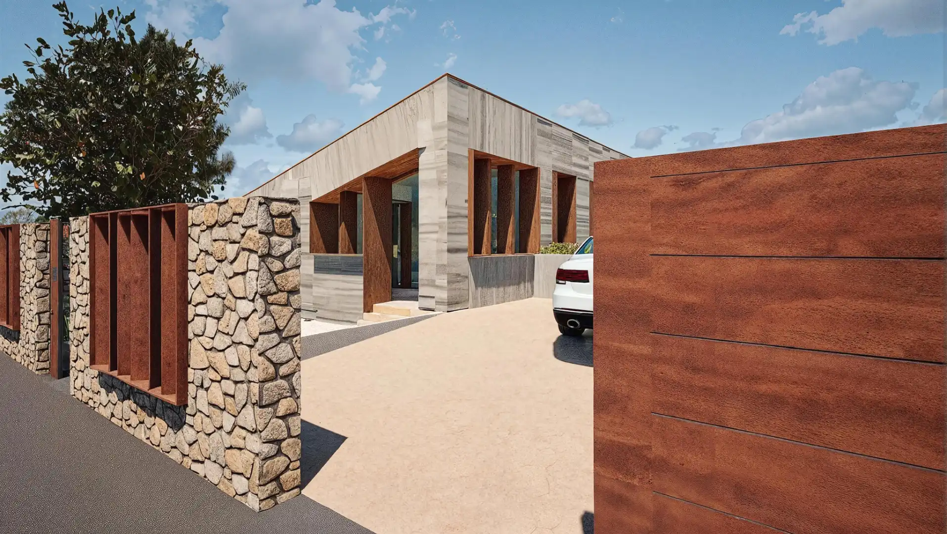 Außenansicht von Haus oder Chalet zum Verkauf in Palazuelos de Eresma mit Heizung, Privatgarten und Abstellraum