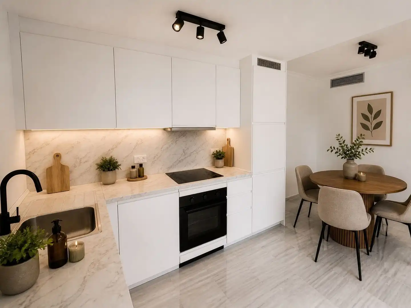 Kitchen of Apartments for sale in Alhaurín El Grande  with Terrace and Swimming Pool