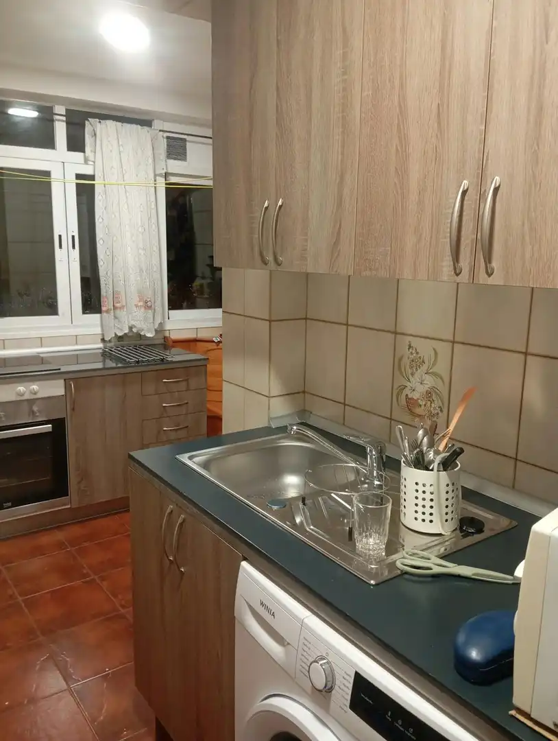 Kitchen of Flat for rent in Leganés  with Air Conditioner, Heating and Private garden