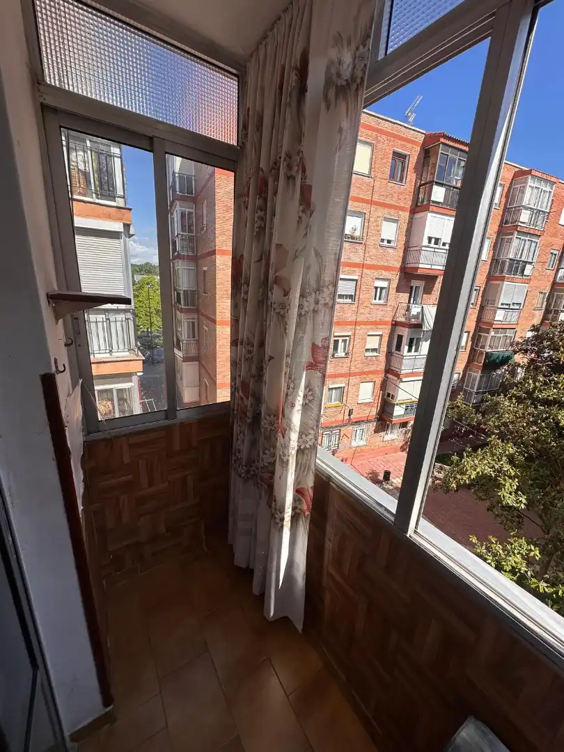 Schlafzimmer von Wohnung zum Verkauf in Valladolid mit Heizung, Möbliert und Balkon