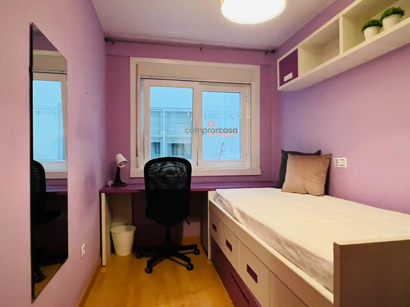 Bedroom of Flat for rent in A Coruña Capital   with Furnished