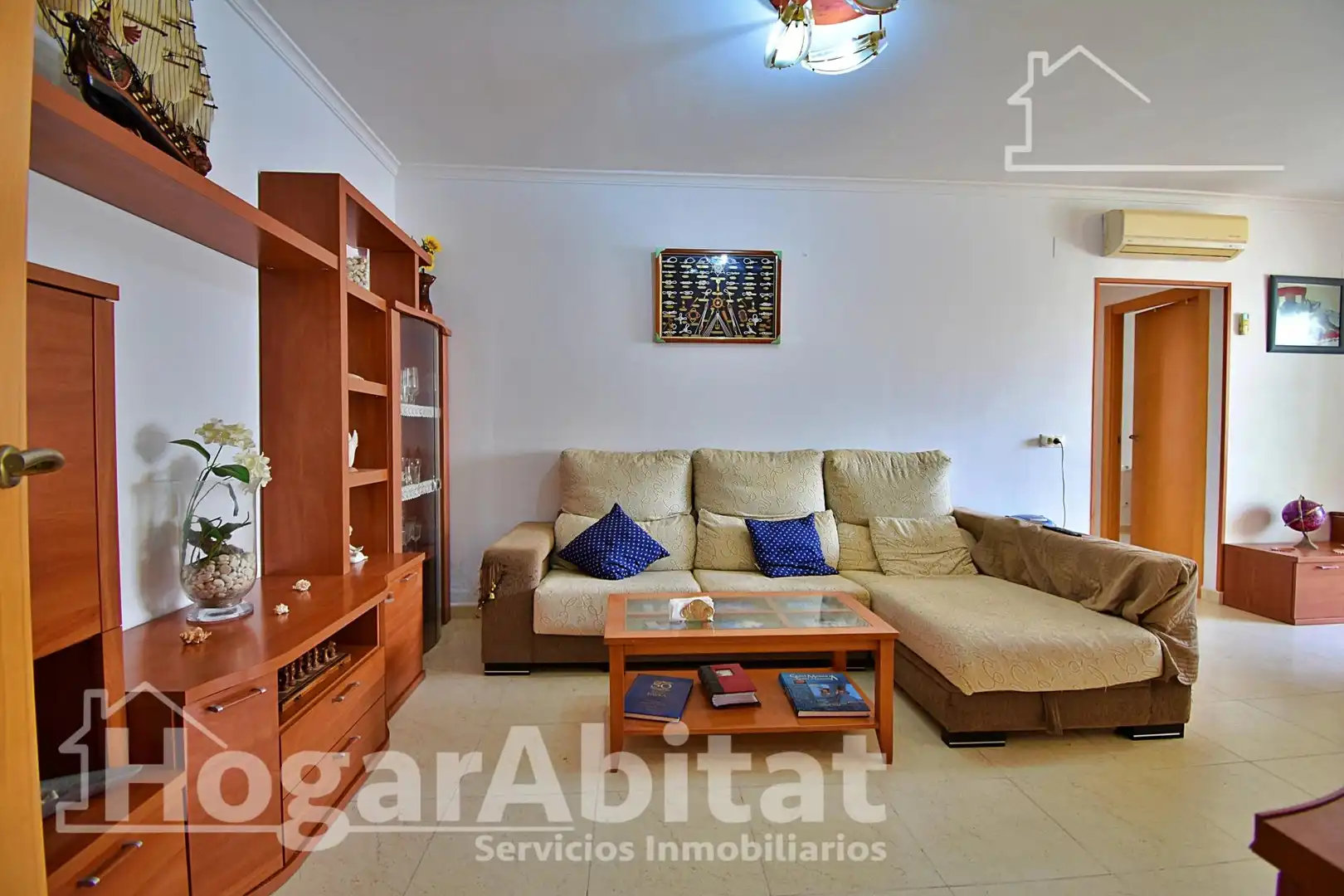 Wohnzimmer von Wohnungen zum Verkauf in Dénia mit Klimaanlage, Heizung und Terrasse