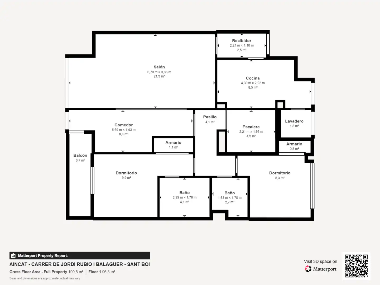 Ático en venta en Sant Boi de Llobregat con Aire acondicionado, Calefacción y Parquet