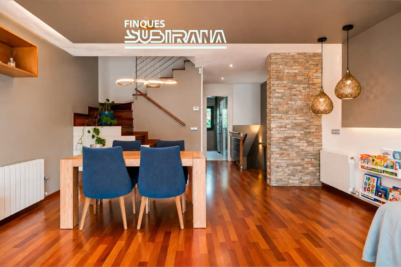 Comedor de Casa o chalet en venta en Vilanova del Camí con Aire acondicionado, Calefacción y Jardín privado
