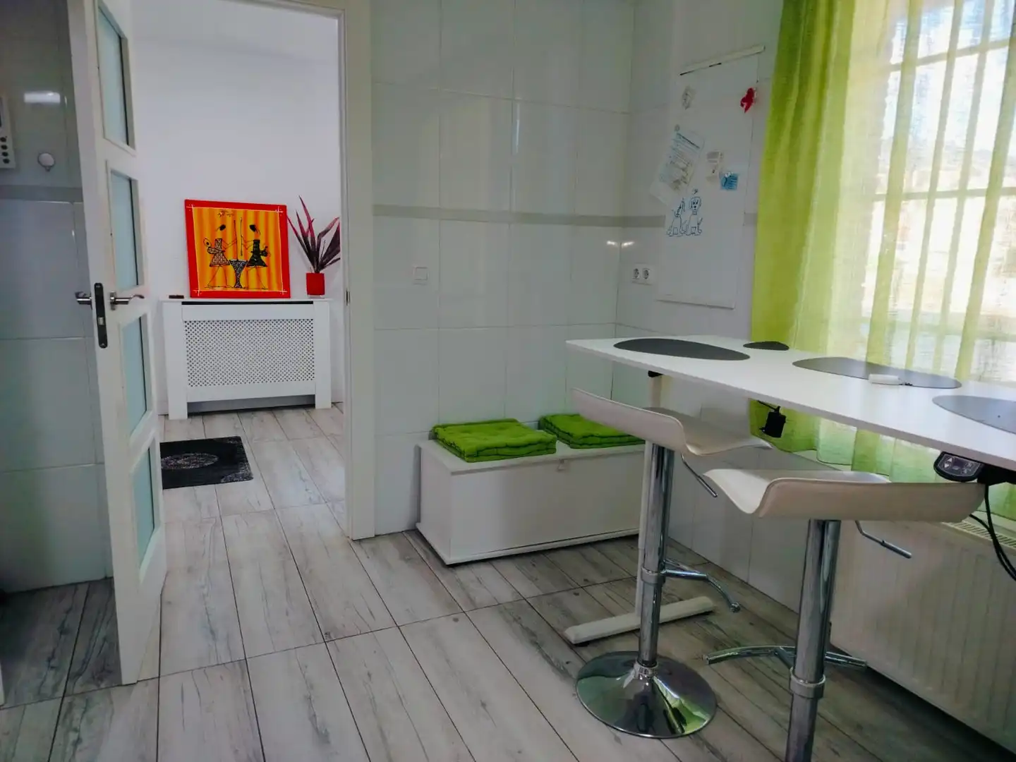 Cocina de Casa adosada en venta en Moraleja de Enmedio con Aire acondicionado, Calefacción y Jardín privado