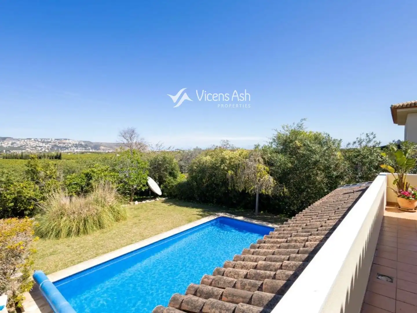 Exterior view of Houses for sale in Jávea / Xàbia  with Air Conditioner, Terrace and Swimming Pool